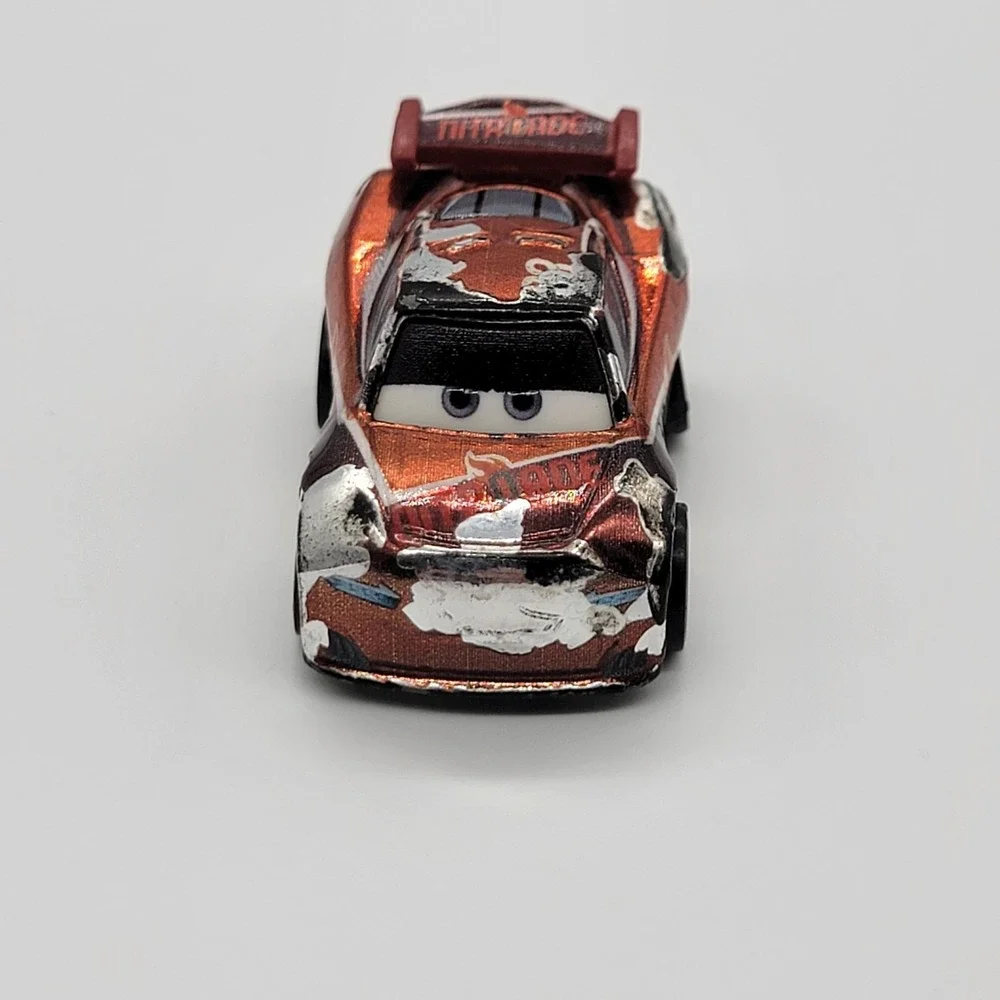 DISNEY 2017 PIXAR‎ CARS METALLIC TIM TREADLESS NITROADE #28 MINI RACERS DIECAST